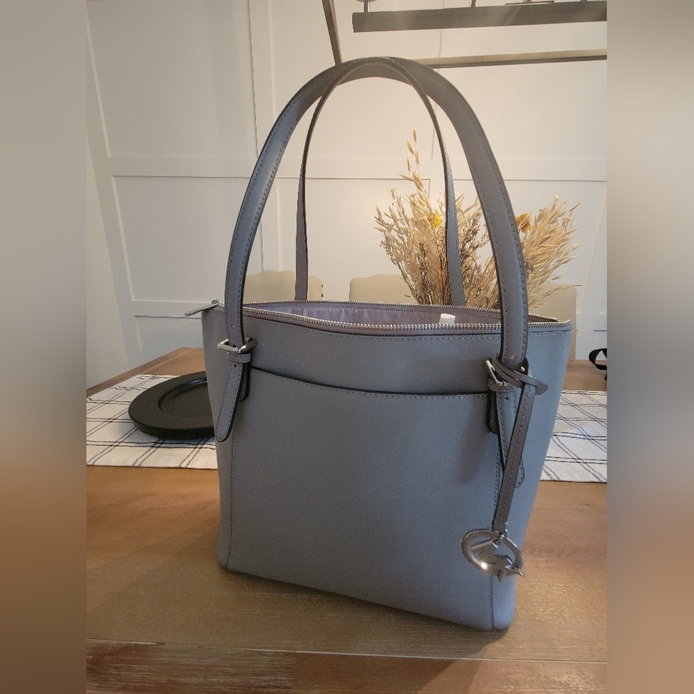 Michael kors gray bag.